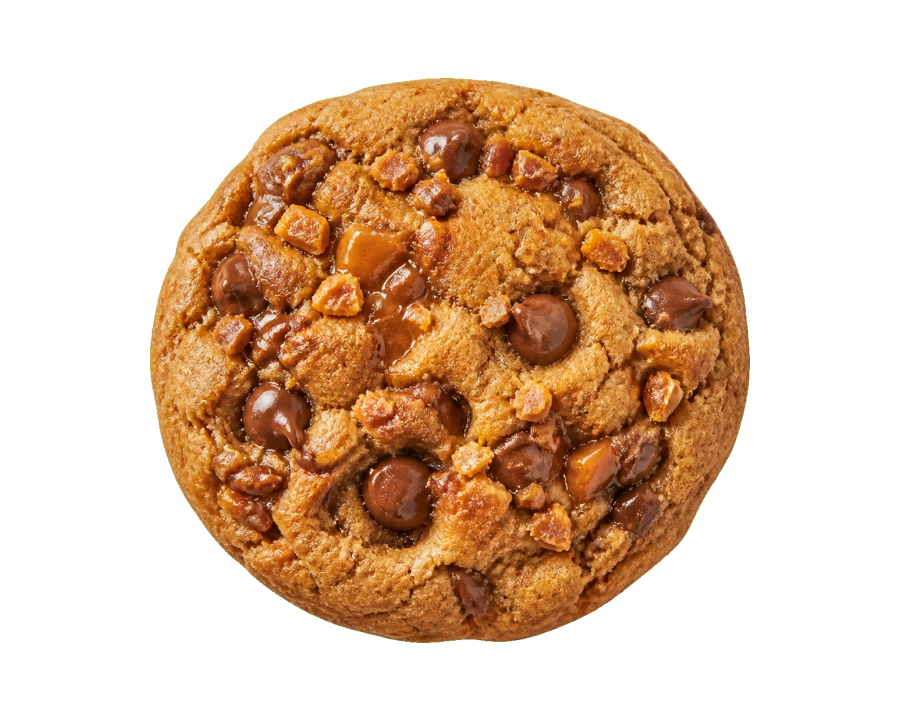 Caramel crunch cookie